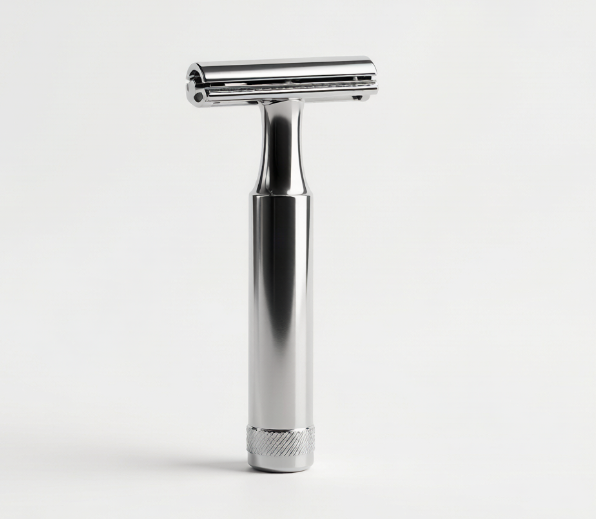 Classic Silver Double Edge Safety Razor