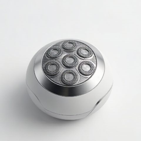 Palm-Style Rotary Head Skull Shaver