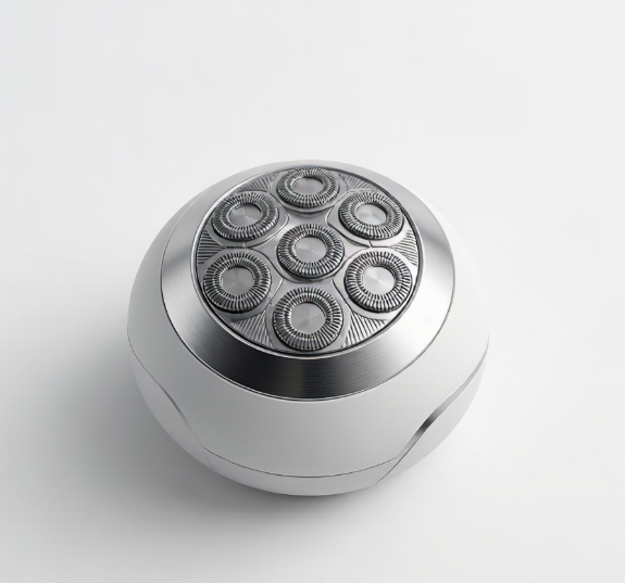 Palm-Style Rotary Head Skull Shaver