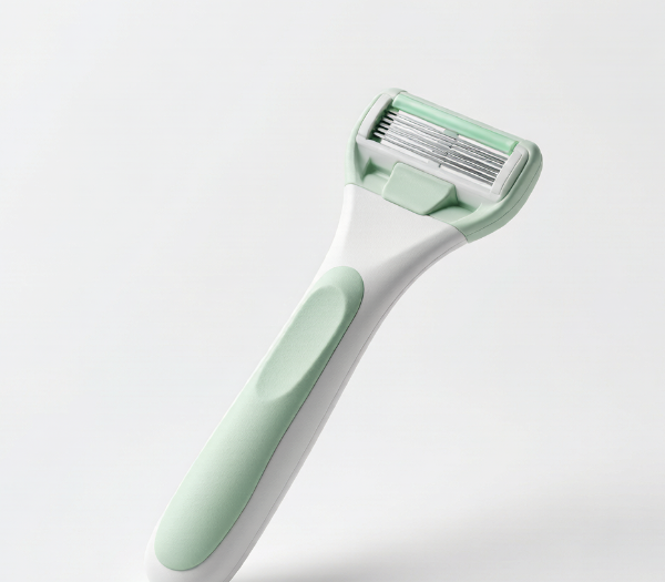 Disposable Sensitive Skin Green Lubricating Strip Razor
